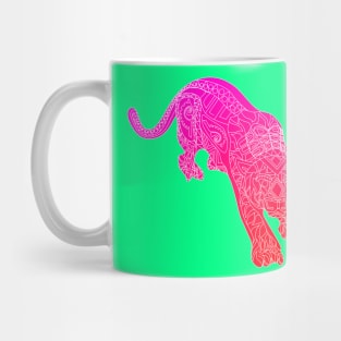 red alert bright tiger ecopop Mug